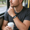 Bracelet personnalise homme cuir gourmette multi cordons