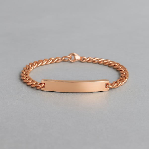 R Bracelet personnalise femme gourmette acier chaine a graver