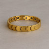 Bracelet homme tungstene facette magnetique aimante
