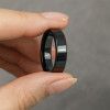 M Bague personnalisee alliance ceramique