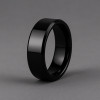 Bague homme tungstene finition miroir alliance personnalisable