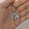 Pendentif argent 925 rond arbre de vie medaillon celtique