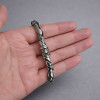 Bracelet homme argent torsade motif celtique viking