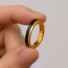 Bague personnalisee mariage homme femme tungstene minimaliste