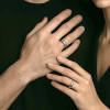 6mm Bague de mariage personnalisee alliance tungstene polie miroir