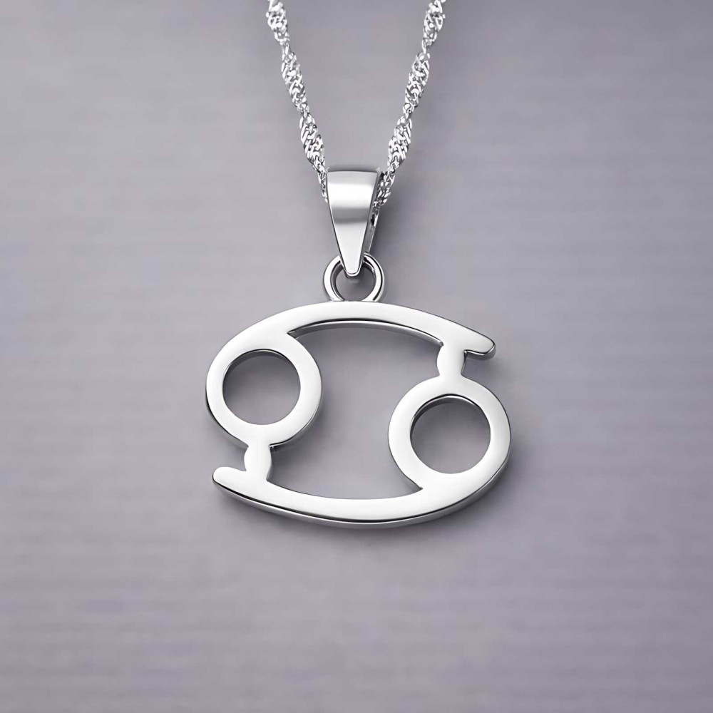LODMLOER pulsera de piedra de lava signo Cáncer