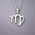 Collana Zodiacale Vergine da Uomo in Argento 925 – Eleganza e Simbolo Astrologico