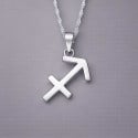 Collana Zodiacale Sagittario in Argento 925 – Avventura, libertà e simbolo astrologico