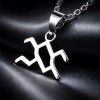 Ciondolo da uomo Collana zodiacale in argento Acquario