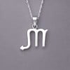 Collana da uomo in argento con zodiaco Scorpione