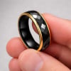 Anillo de cerámica multifacético
