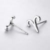 Boucles d'oreilles argent 925 Signes du zodiaque Taureau