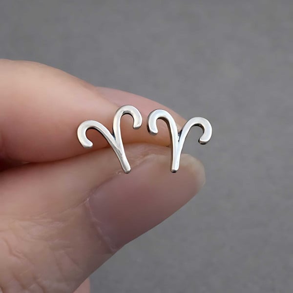 Boucles d'oreilles argent 925 Signes du zodiaque Taureau