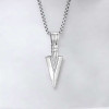 Pendentif celtique Gungnir viking acier