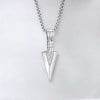 Pendentif celtique Gungnir viking acier