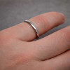 Bague alliance titane 2mm personnalisable