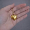 Pendentif acier coeur photo personnalisable