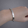 Bracelet jonc acier personnalisable