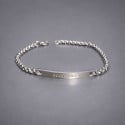 Personalized Women's Curb Chain Steel Fine Chain