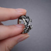 Bague homme anneau epine gothique