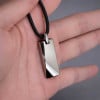 Colgante personalizado de placa de tungsteno para hombre