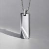 Pendentif personnalise homme plaque en tungstene