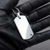 Gepersonaliseerde militaire herenplaathanger van wolfraam