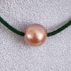 60cm Collier pendentif perles de culture 12mm AAA