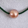 Collana con pendente di perle coltivate da 60 cm, 12 mm AAA