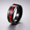 D8 Bague personnalisée tungstene celtique
