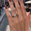 6mm Bague de mariage personnalisee alliance tungstene polie miroir