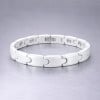Bracelet homme ceramique noire magnetique aimante