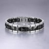 Bracelet homme ceramique pyramide magnetique aimants