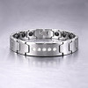 Bracelet Homme tungstene facettes poli zirconium