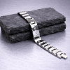 Bracelet Homme tungstene facettes poli zirconium