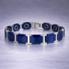 Men's Blue Ceramic Bracelet For Men And Women