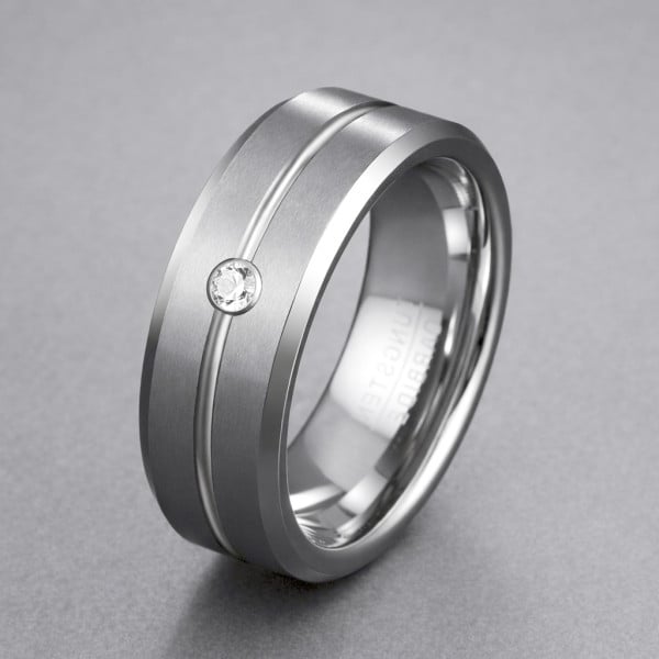 Bague Hommes Femmes avec Dragon Celtique Noir et Zircon - Lot de 3