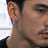 Boucles d'oreille argent Bali homme femme creoles hoop