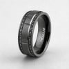 Bague titane personnalisee mat brosse homme femme (Dupliqué)