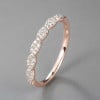 Bague femme argent rhodie opale coeur zirconium
