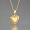 Pendentif acier coeur photo personnalisable