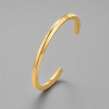 N Bracelet personnalise jonc acier torsade homme femme