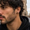 Clous d'oreilles en acier inoxydable 316L avec runes vikings et œil de tigre