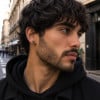Clous d'oreilles en acier inoxydable 316L avec runes vikings et œil de tigre