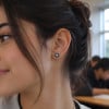 Boucles d'oreilles clous argent étoile