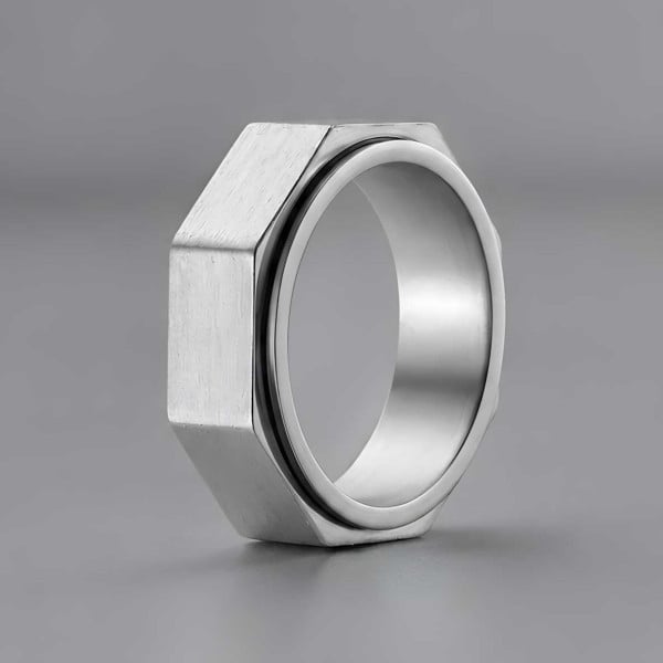 Bague anneau anti-stress tournant écrou