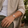 Bracelet personnalise femme acier chaine plaque or personnalisable