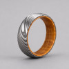 Bague personnalisee homme acier fibre de carbone arbre de vie (Dupliqué)