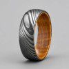 Bague personnalisee homme acier fibre de carbone arbre de vie (Dupliqué)