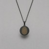 Pendentif personnalise homme Acier plaque collier croix etoile polaire graver personnaliser